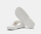 Crocs Unisex Classic Slides - White