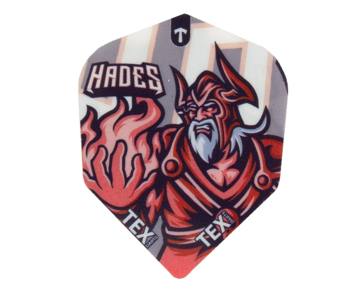 TEX Hades Standard Dartboard Dart Flights Set of 3