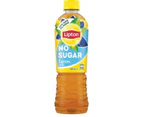 12 Pack, Lipton Ice Tea 500ml No Sugar Lemon