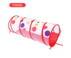 3 in 1 Pit Ball Pool Play Tunnel Pool Pop Up Tent Playhouse Foldable Kids Baby