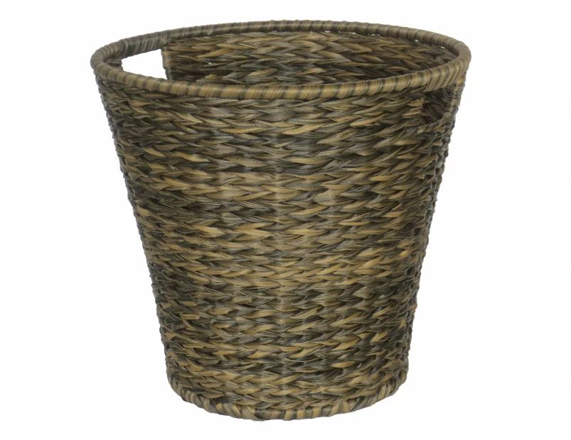 SAPO Poly Rattan Wicker Large Basket - Brown