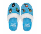 Unisex Kids 2 x Kids Boys Girls Harry Potter & Friends Hogwarts Kawaii Slippers Light Blue Polyester - Kawaii HP & Friends - Light Blue