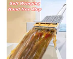 BOOMJOY Spray Mop Self Wringing Flat Mop Hands-Free Microfiber Floor Mop 4 Pads