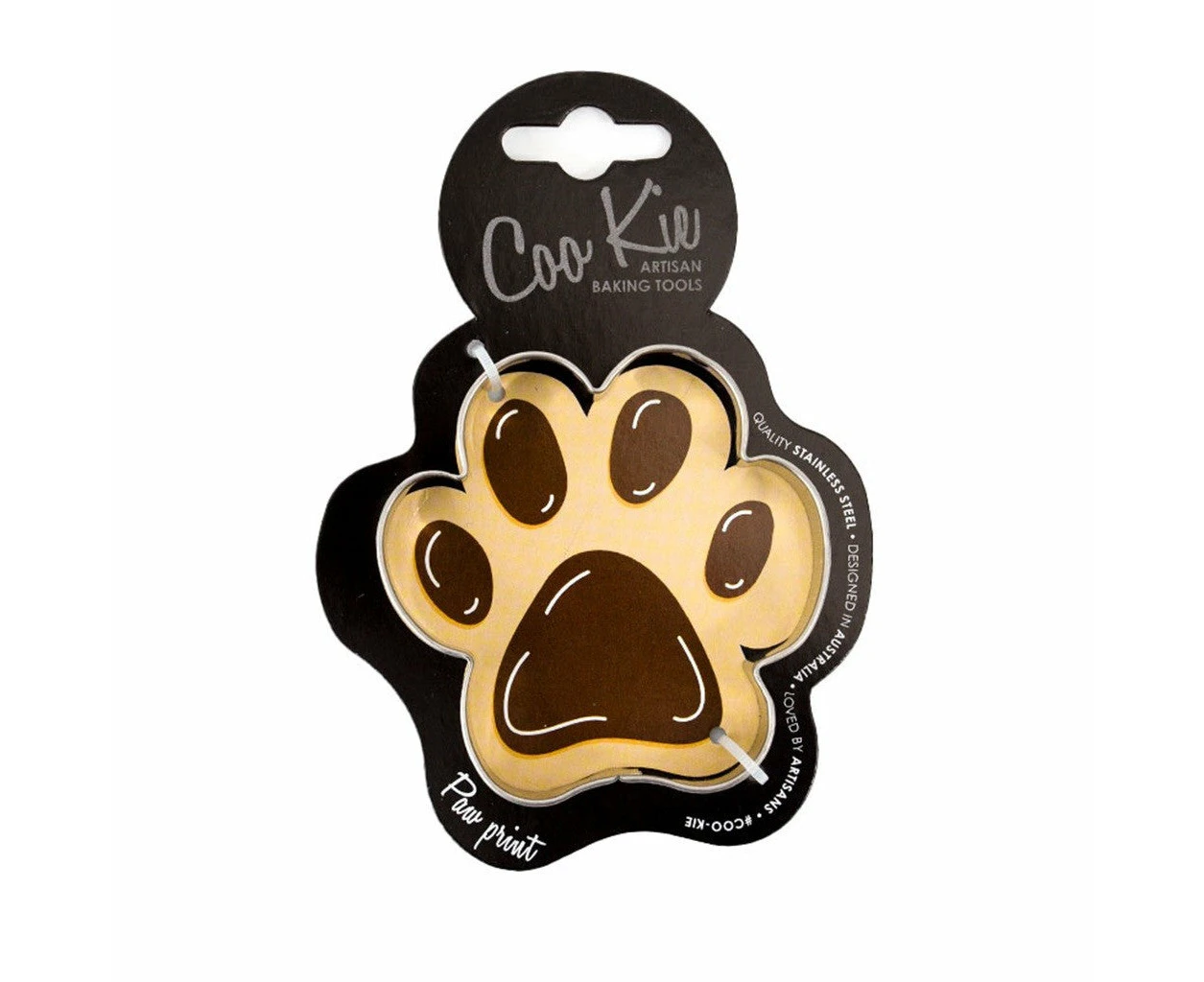 Coo Kie Cookie Cutter - Paw Print