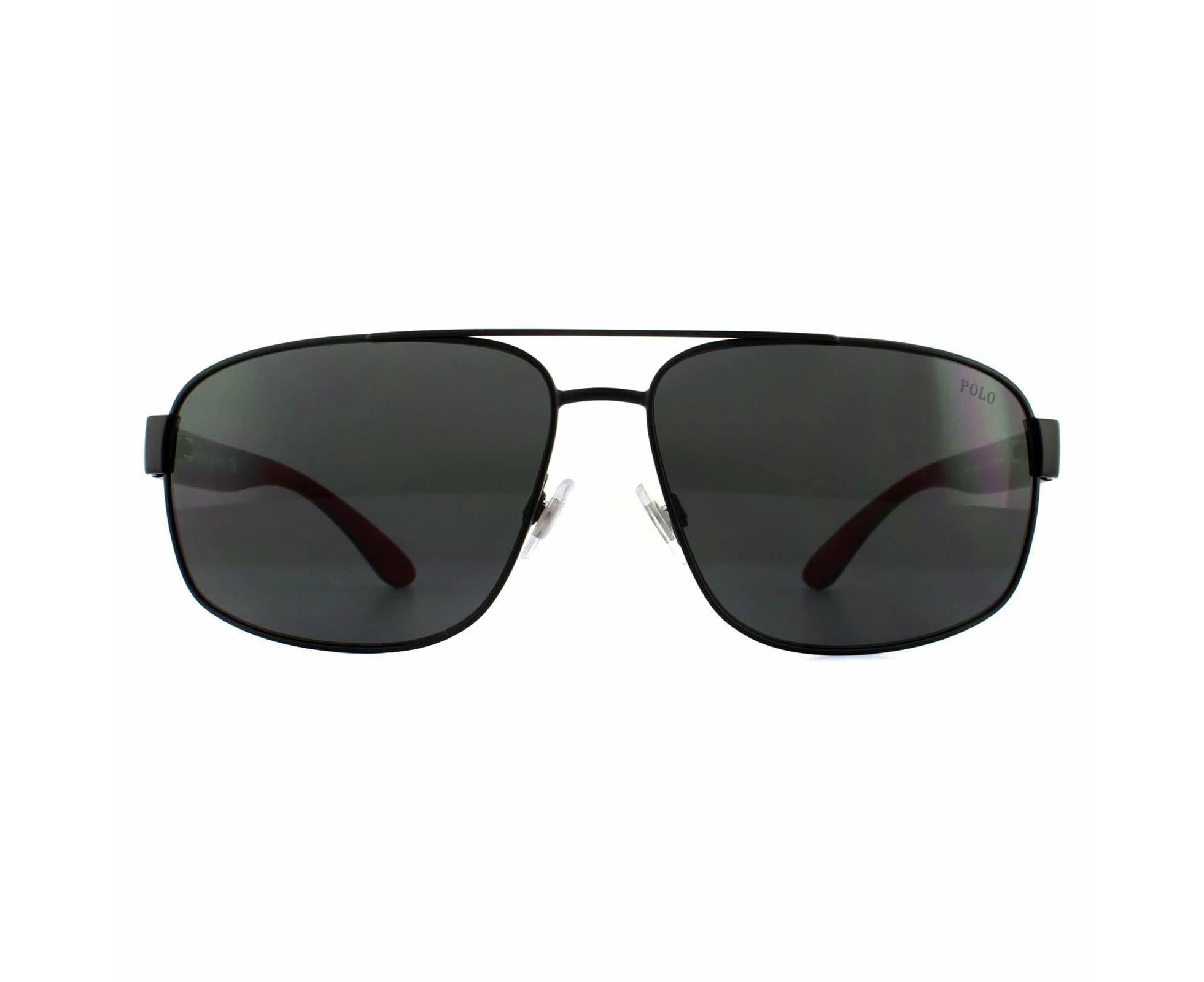 Polo Ralph Lauren Sunglasses 3112 903887 Matte Black Grey