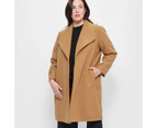 Target Plus Size Coat - Brown