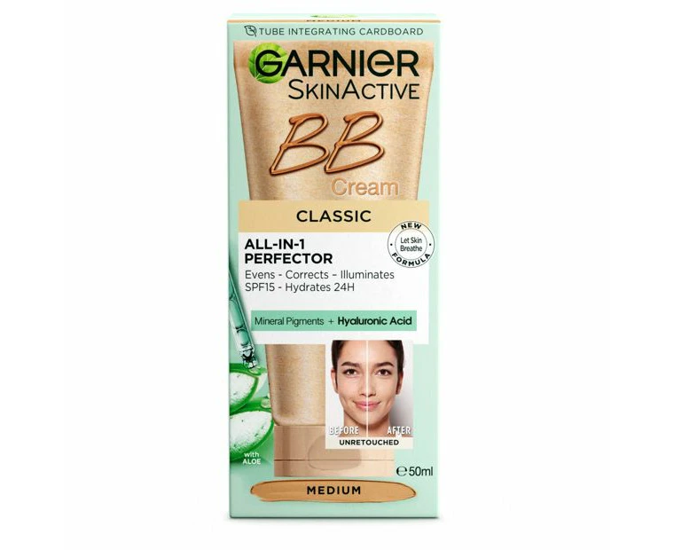 Garnier SkinActive Classic All-In-One Perfector BB Cream - Medium