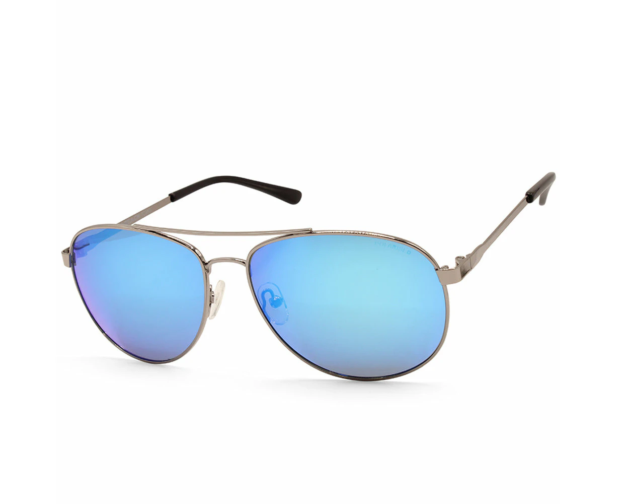 North Beach Rockling Gunmetal/blue Mirror Polarised Unisex Sunglasses 70463