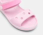 Crocs Toddler Girls' Crocband Sandals - Ballerina Pink