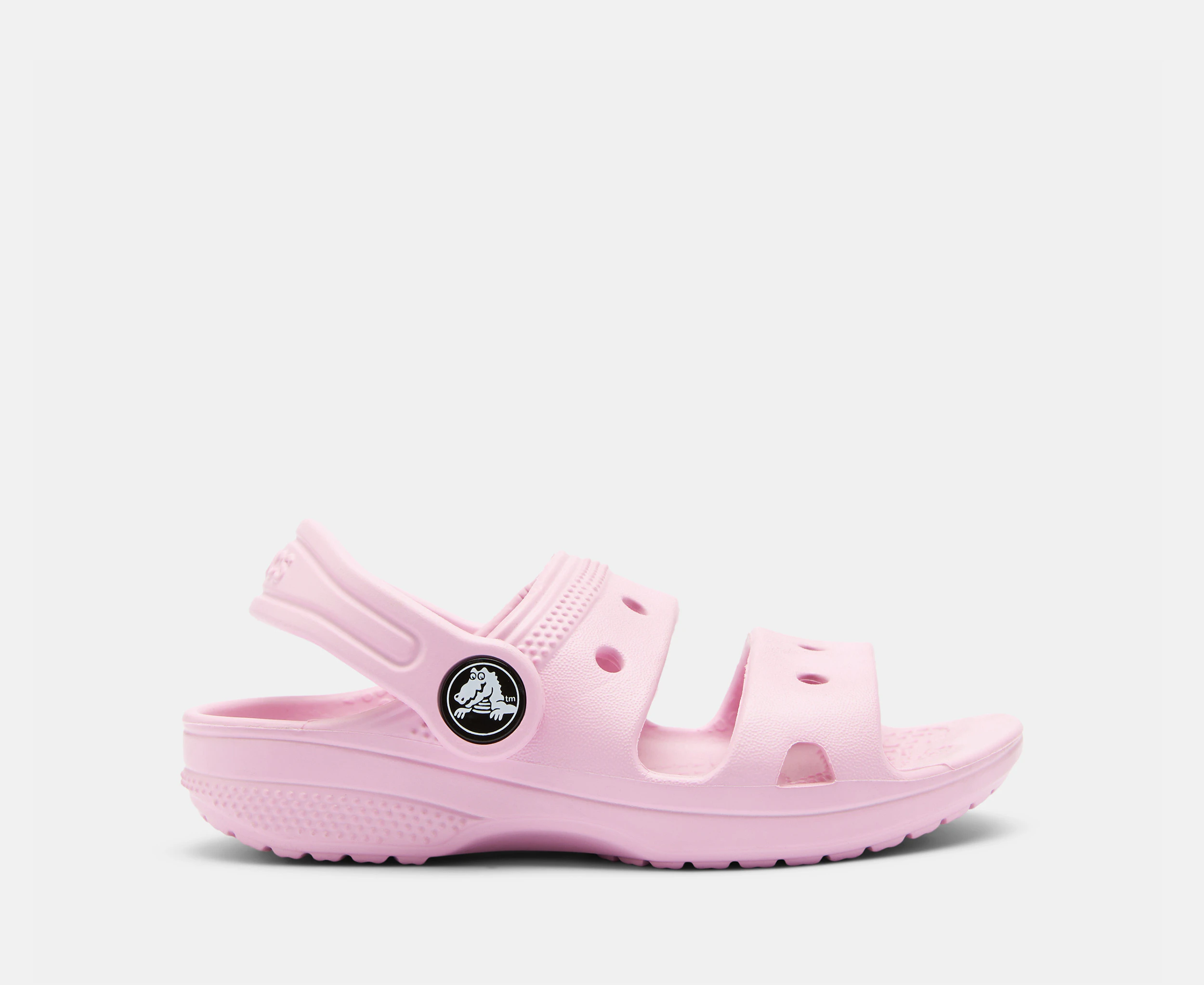 Crocs Toddler Girls' Classic Sandals - Ballerina Pink