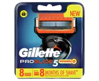 Gillette Fusion Proglide Power Razor Blades 8PK