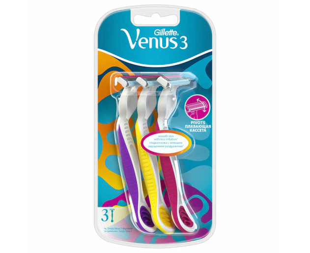 Gillette Venus3 Disposable Razor 3PK