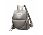 Large Capacity Anti-theft Backpack Multifunctional Travel Bag Khaki