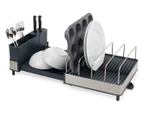 Joseph Joseph Extend Max Stainless Steel Expandable Dish Rack w/ Draining Spout