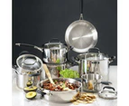 Baccarat Capri + Stainless Steel Saucepan with Lid 2L/ Size 2L/16cm