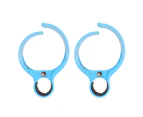 2Pcs Bus Cup Holder Blue Sturdy Abs Easy Installation Hands Free Stroller Cup Holder For Coffee Beverage Mug