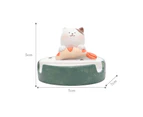 Phone Holder Cartoon Cat Style Stable Firm Sturdy Durable Resin Wide Application Cell Phone Stand For Home Office Travelsushi