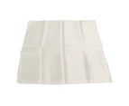 24Pcs Quadrate Satin Napkin 17X17Inch Soft Glossy Delicate Table Napkins For Weddings Party Ceremonies White