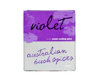 Australian Bush Spices Violet Sweet Indigenous Flavour Cooking Blend 80g