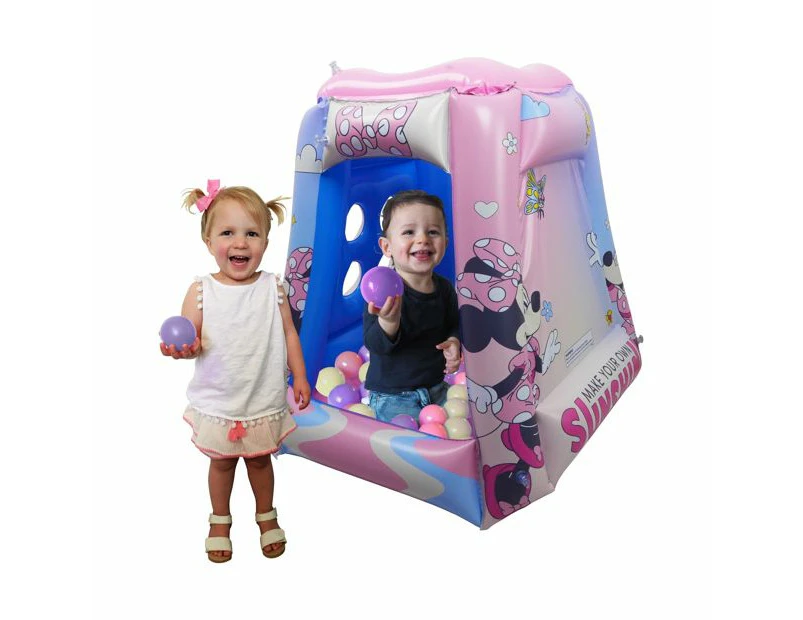 Disney Minnie Mouse Inflatable Ball Pit - Pink