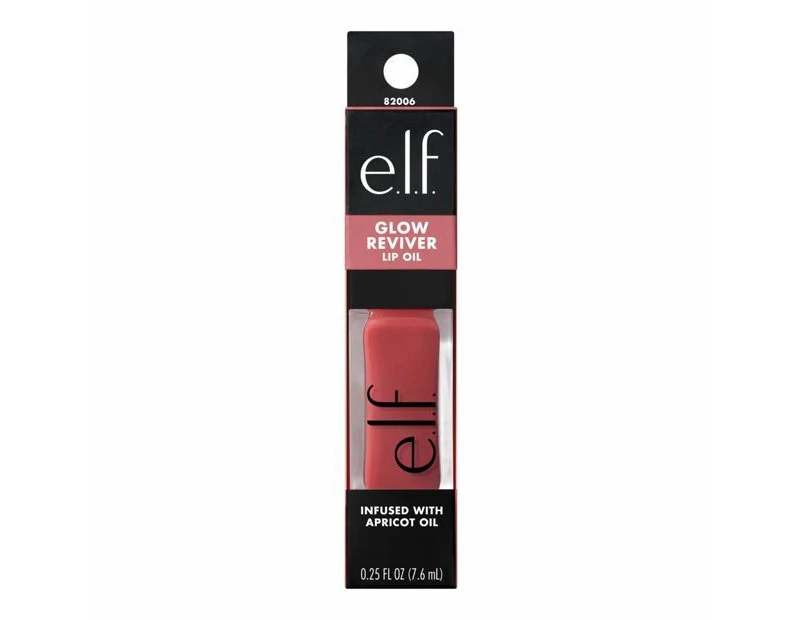 e.l.f. Glow Reviver Lip Oil - Apricot Oil - Pink