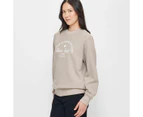 Target Garment Dyed Crew Jumper - Neutral