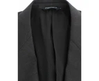Dolce & Gabbana Sleek Gray Wool Slim Fit Blazer