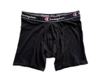 Champion Men's Elite X-Temp Double Dry Technology Boxer Briefs Underwear 5 Pack - Black/Grey/Blue