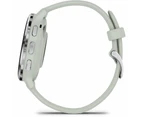 Garmin Venu 3S Silver Stainless Steel Bezel with Sage Grey Case and Silicon Band (AU Version)