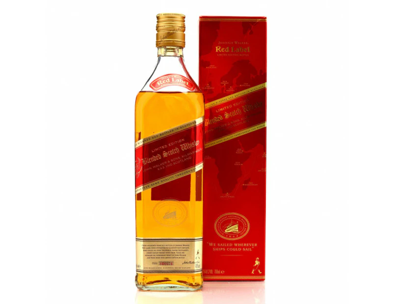 Johnnie Walker Red Label 100th Anniversary Limited Edition Blended Scotch Whisky 700ml