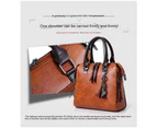 Handbags Wallet Tote Bag Womens Top Handle Shoulder Bag Crossbody Tote Bag Set 4 pcs-brown