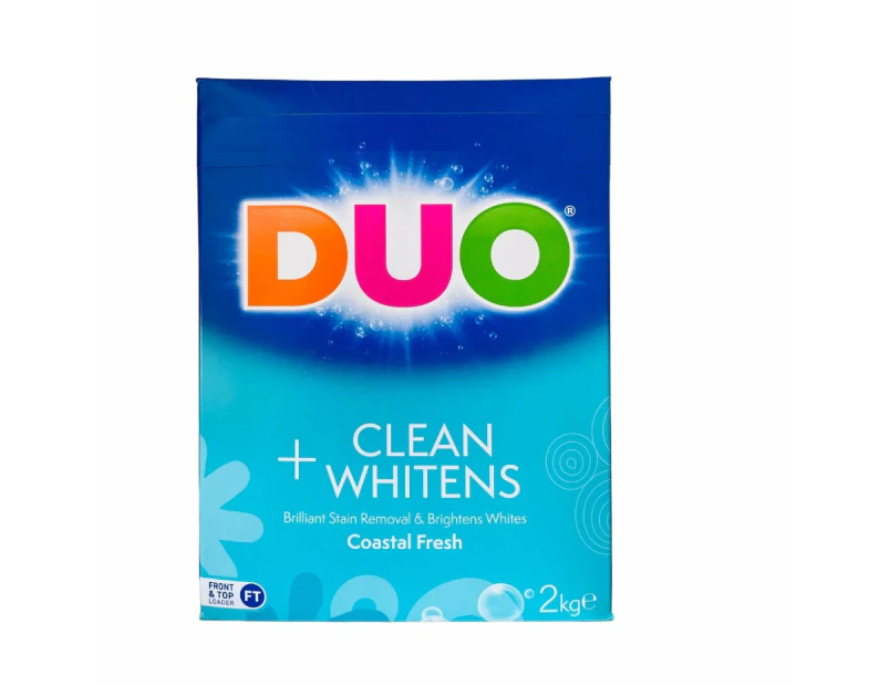 Duo Laundry Washing Powder Coastal Fresh 2kg