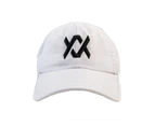 VOLKL Perforated Tennis Hat Baseball Cap - White/Black