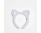 Target Kids Fluffy Ears Headband - Purple