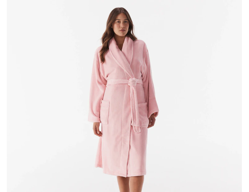 Retreat Women's Microplush Robe - Pink