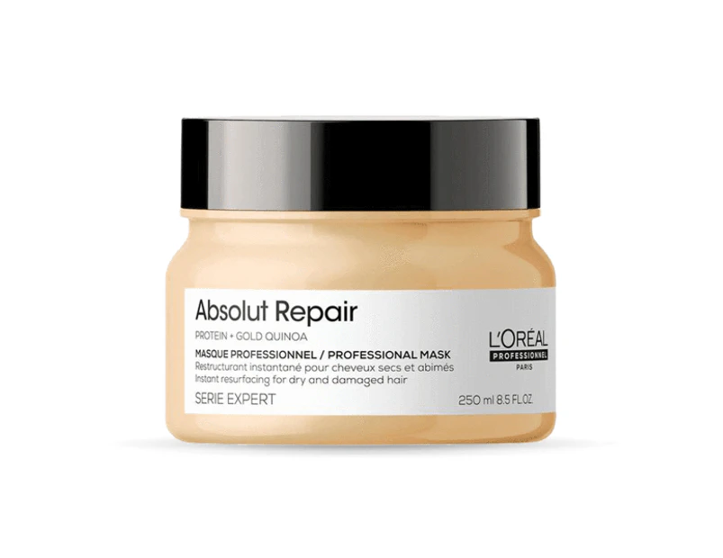 L'Oreal Professional Serie Expert Gold Quinoa Protein Absolut Repair Masque - 250ml