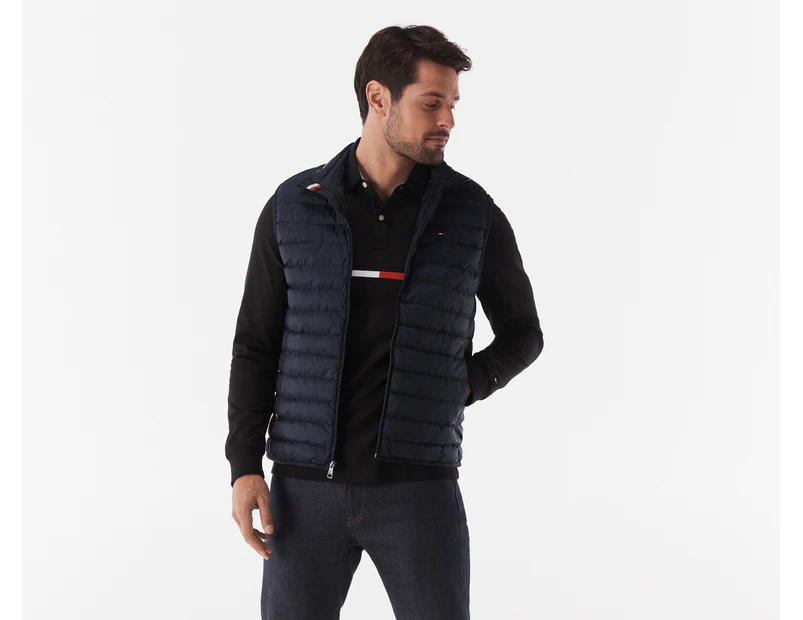 Tommy Hilfiger Men's Packable Puffer Vest - Desert Sky