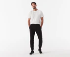 Tommy Hilfiger Men's Essential Logo Trackpants / Tracksuit Pants - Dark Sable