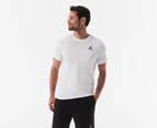 Nike Men's Jordan Jumpman Embroidered Tee / T-Shirt / Tshirt - White