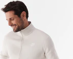 Nike Sportswear Men's Club Brushed-Back Half-Zip Sweatshirt - Light Bone