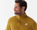 Nike Sportswear Men's Club Brushed-Back Half-Zip Sweatshirt - Bronzine