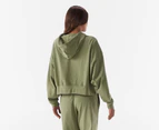 Nike Sportswear Women's Oversized Jersey Pullover Hoodie - Oil Green