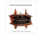 Large Capacity Bag 3 Pcs Bag Set For Women's Handbag, Shoulder Bag, Crossbody Bag Purse-light brown