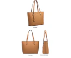 Handbags Wallet Tote Bag Womens Handbags Shoulder Bag Crossbody Tote Bag Set 4 pcs-red