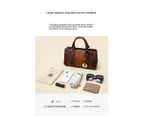 Handbags for Women 3Pcs Purses Satchel Shoulder Bags Crossbody Tote Bags Purse Set-Leopard print