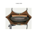 Tote Bag for Women，Handbags and Crossbody Bag Waterproof PU Leather Shoulder Bags 2pcs Set-black