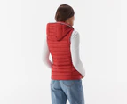 Tommy Hilfiger Women's Essentials Lightweight Puffer Vest - Primary Red