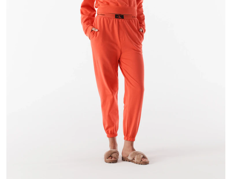 Calvin Klein Women's 1996 Lounge Joggers / Tracksuit Pants - Cool Melon