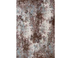 Brilliant Abstract Rug - 112 Rust
