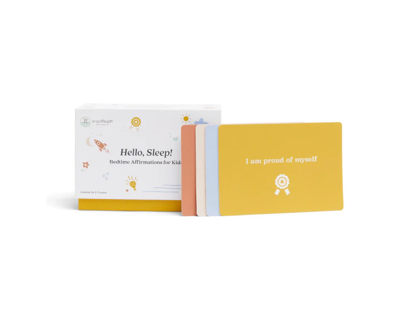 Ergopouch Bedtime Affirmation Cards Children/Toddler Kids Sleeping Quotes 2yr+
